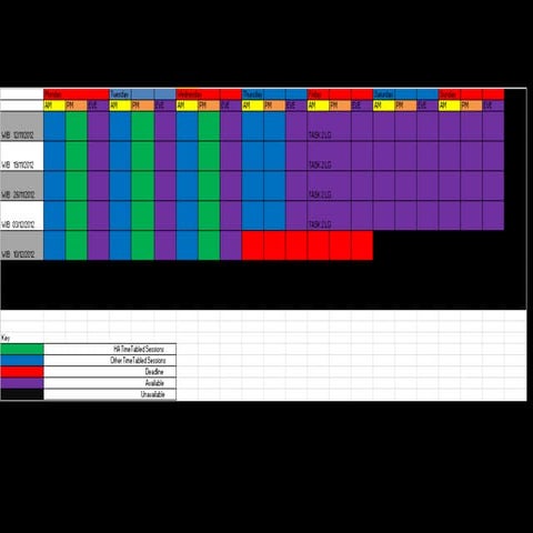 Schedules | DOCX