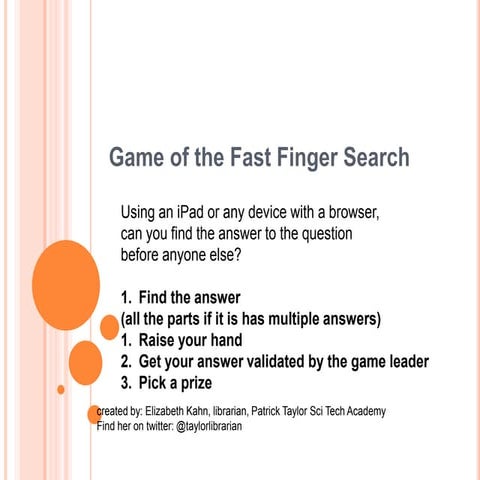 Game of the Fast Finger Search