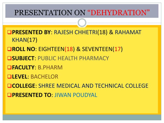 dehydration OF THE PATIENTS-pp-rat-10.2020.pptx