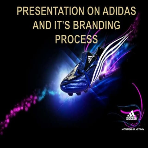 Presentation on adidas and it's company profile