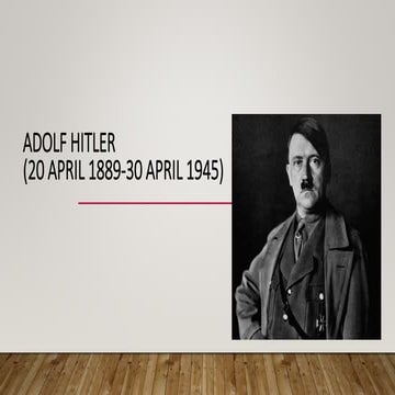Adolf Hitler | PPTX