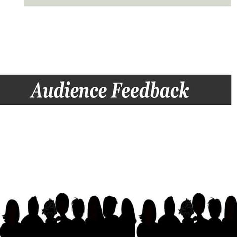 Presentation on audience feedback media