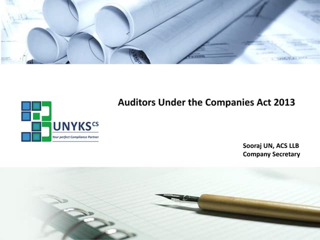 Presentation on auditors   pdf