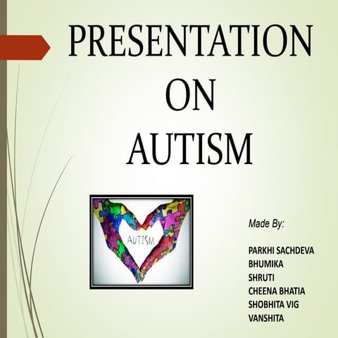 Autism | PPT