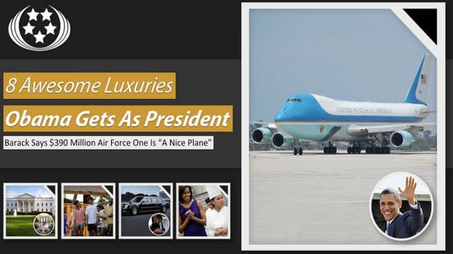 Presentation on  8 Awesome Luxuries...