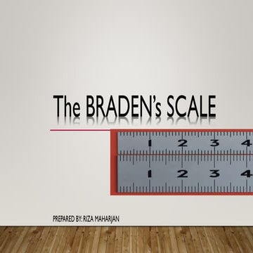 braden scale.pdf braden scale pressure sore | PDF
