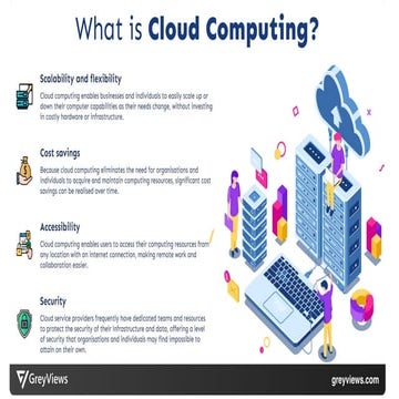 Presentation on Cloud Computing IaaS Paas | PDF