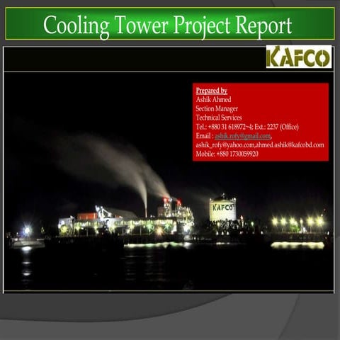 Presentation on cooling tower