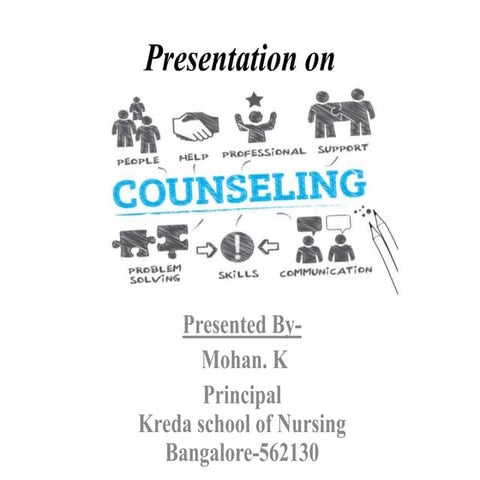 ----COUNSELING----- , 1st Year GNM Nursing