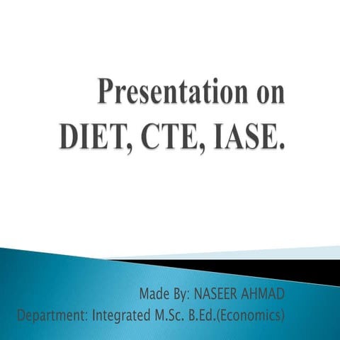 Presentation on DIET, CTE, IASE.pptx