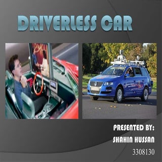 Presentation on driverless cars by ...