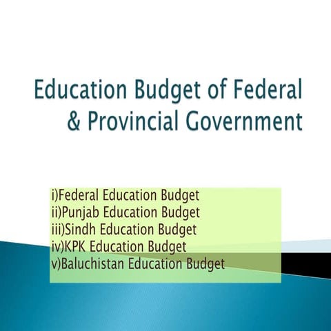 Pakistan Education System & Recommendation