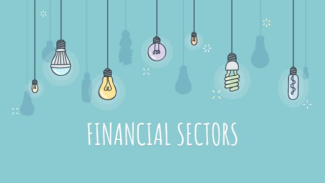 Presentation On Financial Sectors pptx presentation-on-financial-sectors-pptx