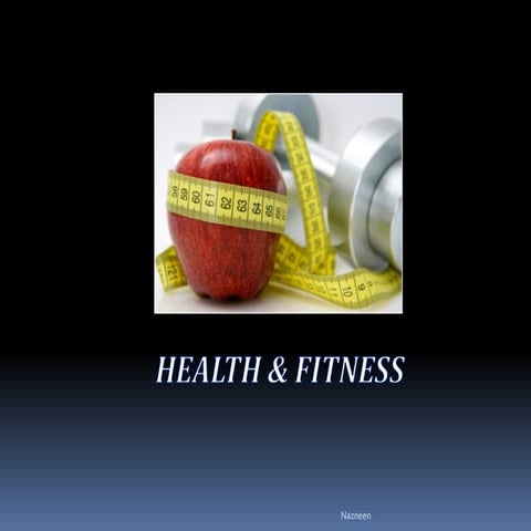 Presentation On Health &amp; Fitness Pdf