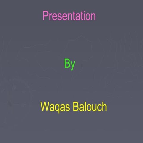Presentation on historical background of  equity by waqas balouch