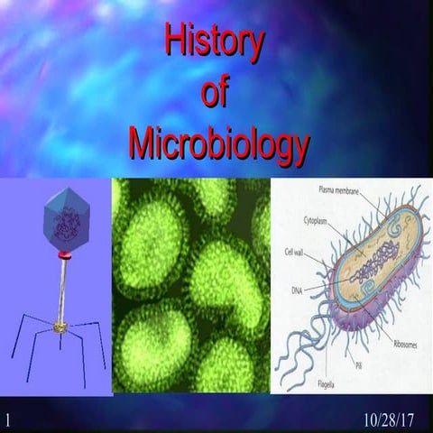 Presentation on history of microbiology.siam (ppt file)