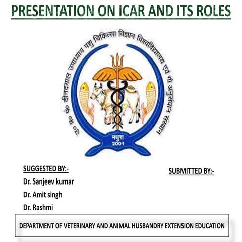Presentation on icar