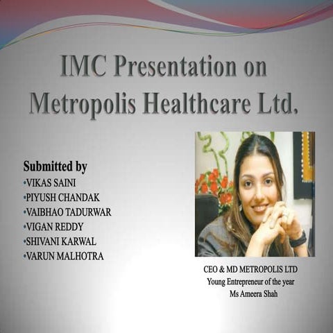 Metropolis healthcare ltd