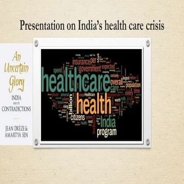 india's healthcare crisis | PPTX