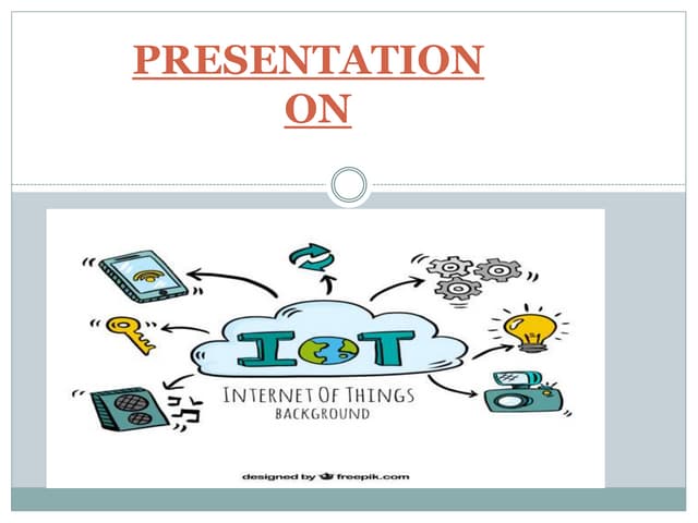 basic ppt on IOT