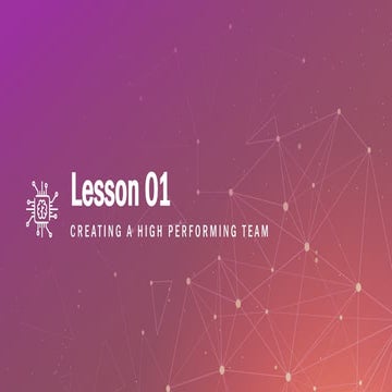 Creating a High Performing Team - PMP Preparation Slides