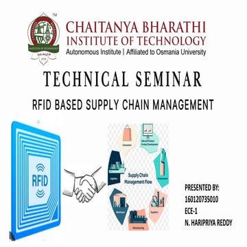 Rfid based warehouse management system | PPTX