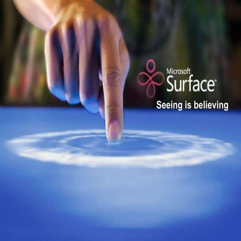 Presentation On Microsoft Surface - Surani