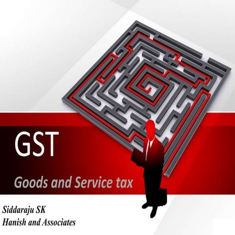 Presentation on Model GST Law