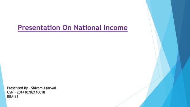 Economic Indicators | PPTX