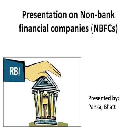 Presentation on non bank financial companies