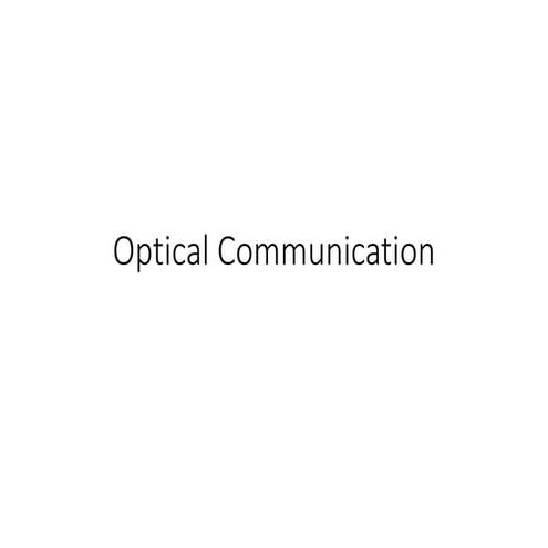 Presentation on optical communication.pdf