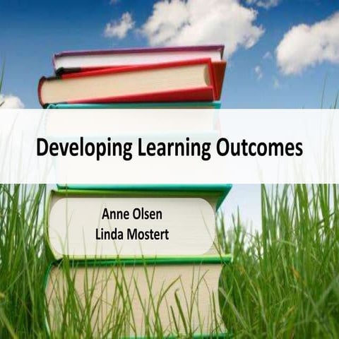 Presentation on writing outcomes
