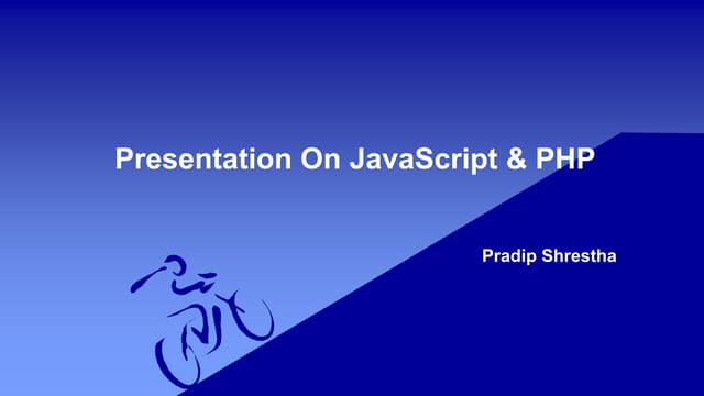 Presentation on php and Javascript | PPT
