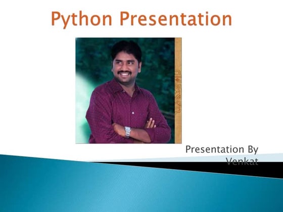 Introduction to python for Beginners | PPT