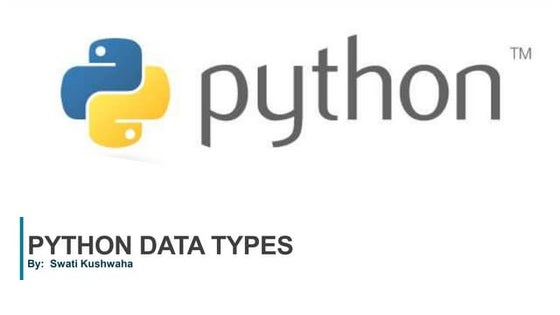 Presentation on python data type