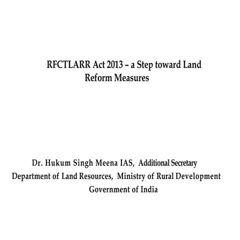 Presentation on RFCTLARR Act 2013 -09.02.2023.pptx