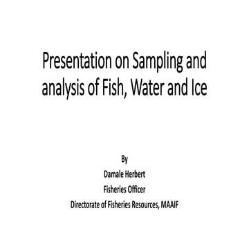 Presentation on Sampling and analysis of Fish,.pdf