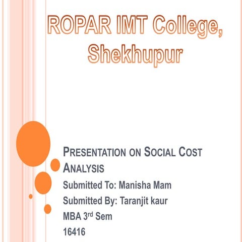 Presentation on scba