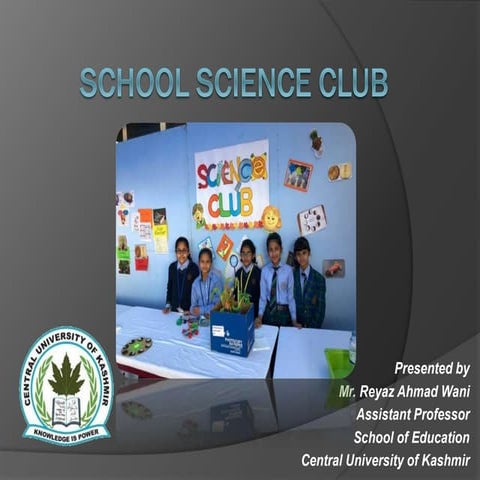 School Science Club 