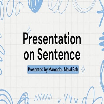 Objectives: Presentation on Sentence.pdf