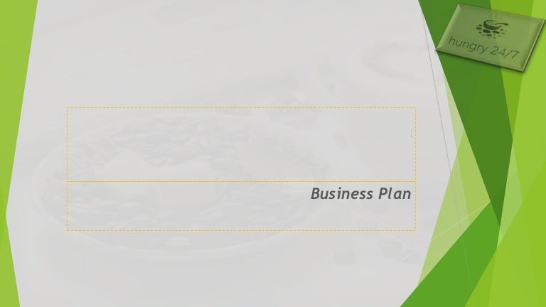 How to give presentation of business plan