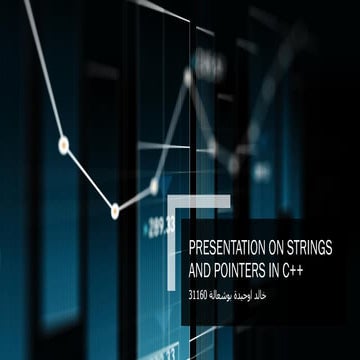 Presentation on Strings and Pointers in C++.pdf