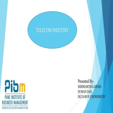 Telecommunication Industry overview