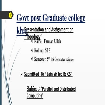 presentation on topology.pptx BY Farman ullah