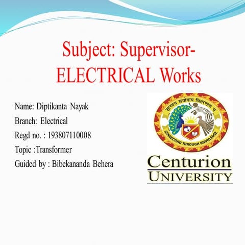 Transformer ppt download | PPT