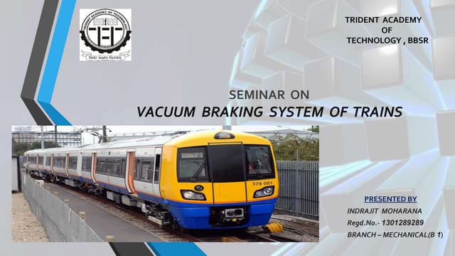 vaccum braking system