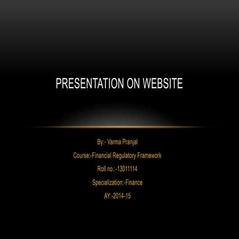 Presentation on NABARD & SIDBI