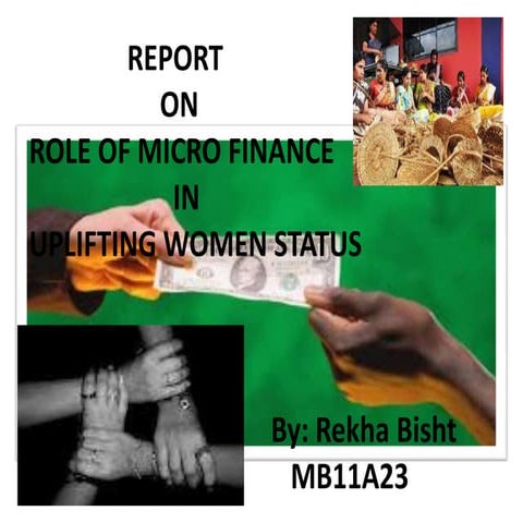 Presentation On Micro Finance Ppt
