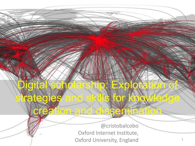 digital scholarship: how open publication and co-creation could transform sci...