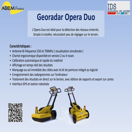 Presentation Géoradar IDS Opera Duo | PPTX
